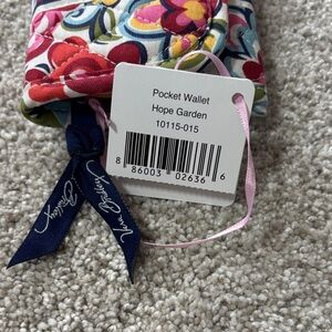 Vera Bradley Hope Garden Pocket Wallet